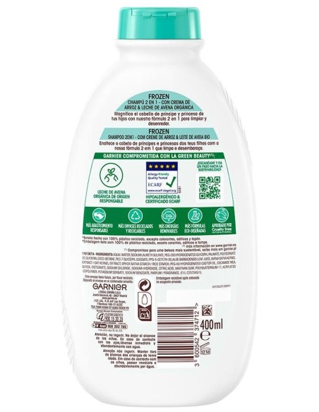 Ultra Suave Champú + Acondicionador Para Niños De Avena 400 Ml