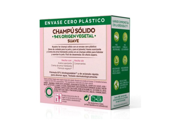 Garnier Original Remedies Champú Sólido Suave...