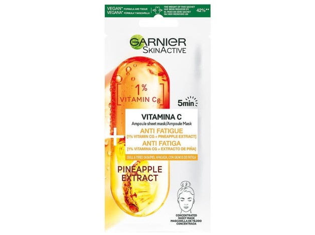 Garnier Skinactive Vitamina C Mask 1Ud