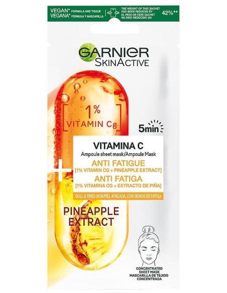 Garnier Skinactive Vitamina C Mask 1Ud