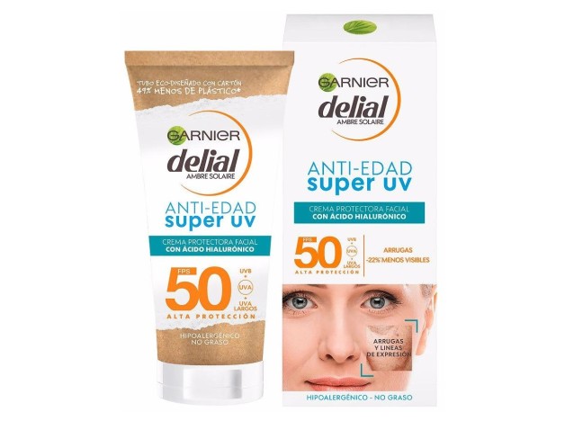 Garnier Super Uv Anti Edad Crema Facial Spf50 50Ml