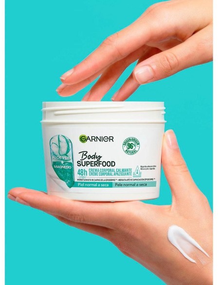Garnier Body Superfood Crema Corporal Calmante 380Ml