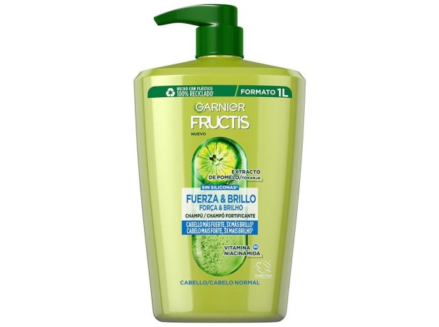 Garnier Fructis Fuerza %26 Brillo Champú 1000Ml
