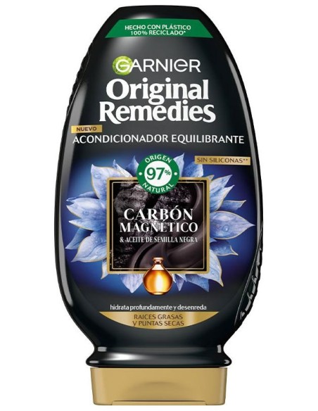 Garnier Original Remedies Magnetic Carbon Conditioner 250 Ml