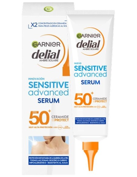 Garnier Sensitive Advanced Serum Corporal Spf50+ 125Ml