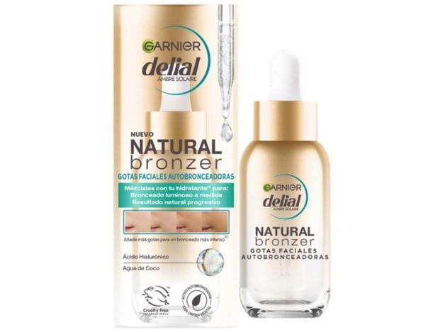 Garnier Natural Bronzer Gotas Faciales...