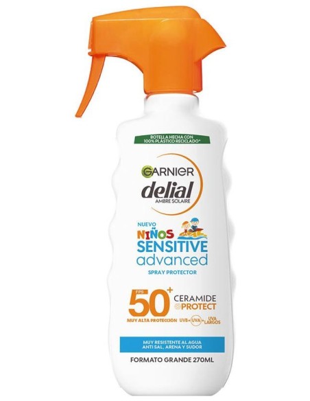 Garnier Kids Sensitive Advanced Spray Protector Spf50+ 270Ml