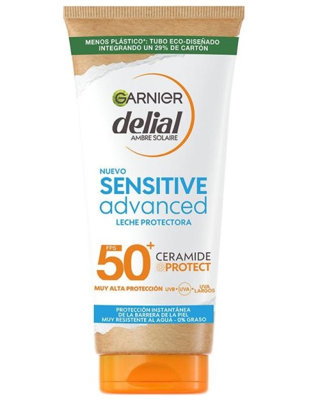 Garnier Sensitive Advanced Leche Protectora Spf50+ 175Ml