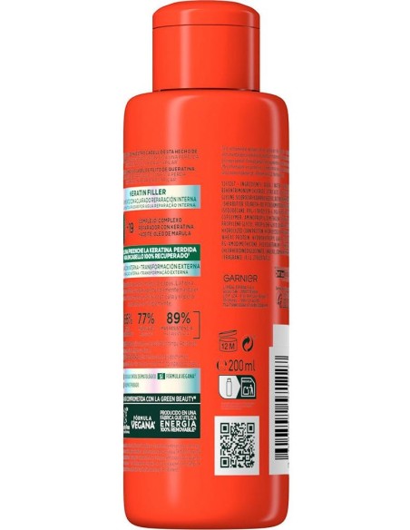 Fructis Keratin Filler Tratamiento Intensivo 200 Ml