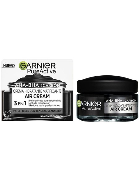 Garnier Pure Active 3 En 1 Crema Hidratante Matificante 50Ml