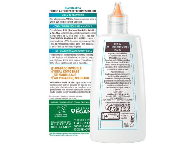 Delial Super Uv Niacinamida Anti-Imperfecciones...