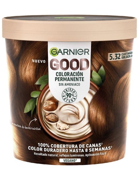Garnier Good Coloración Permanente Nro 5.32 Castaño 217Ml