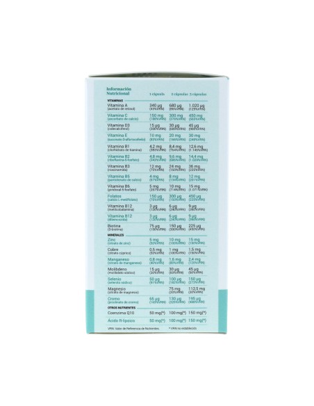LCN CN Base Multivitamínico 120 cápsulas