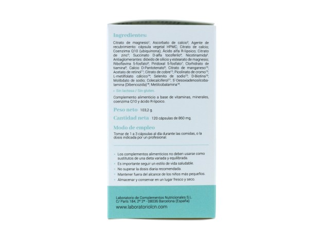 LCN CN Base Multivitamínico 120 cápsulas