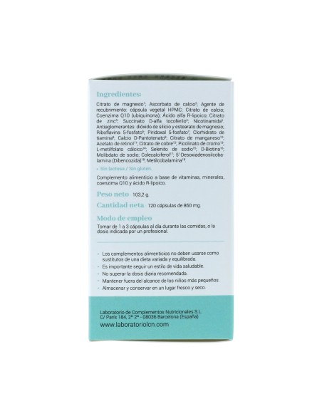 LCN CN Base Multivitamínico 120 cápsulas