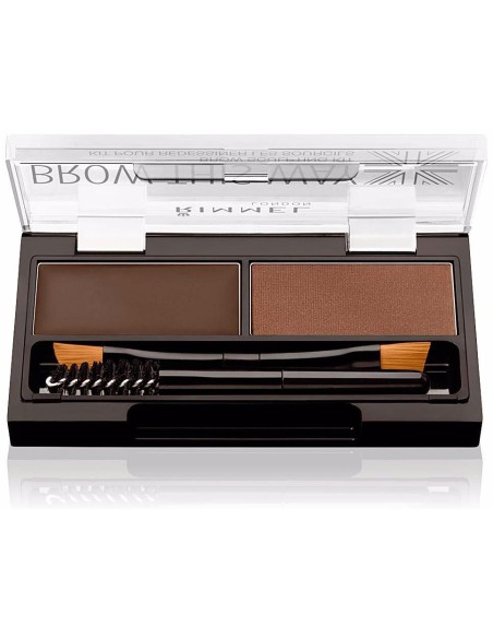 Rimmel Brow This Way Eyebrow Sculpting Kit 003 Dark Brown