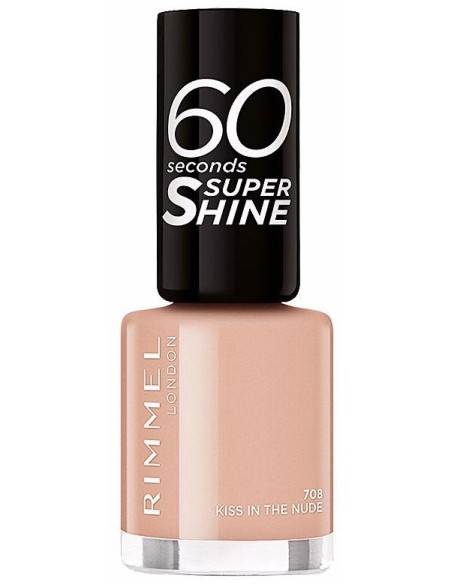 60 Seconds Super Shine Esmalte De Uñas 708-Kiss In The Nude 8 Ml