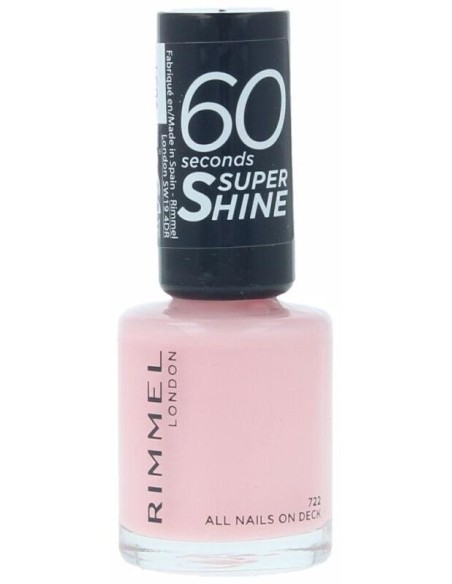 60 Seconds Super Shine Esmalte De Uñas 722-All Nails On Deck 8 Ml