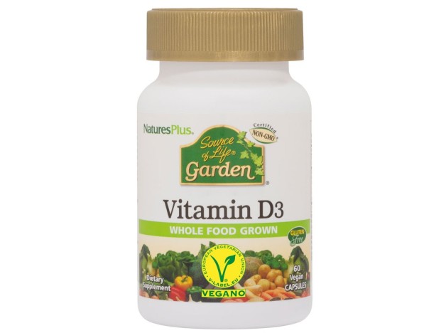 Natures Plus Source Of Life Garden Vitamina D3...