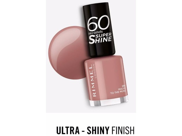 Rimmel 60 Seconds Super Shine 230 Mauve To The...