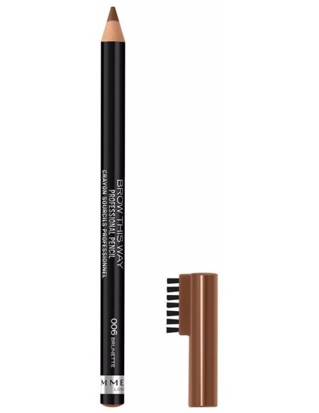 Rimmel Brow This Way Professional Pencil 006 Brunette 1.4G