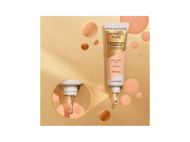 Miracle Pure Skin-Improving Foundation 24H...