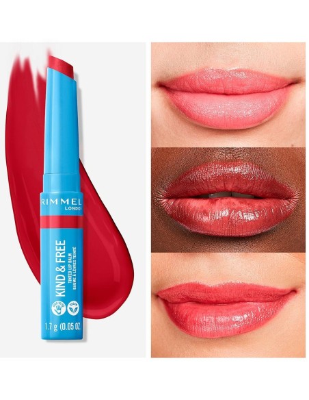 Rimmel Kind %26 Free Tinted Lip Balm 005 Turbo Red 1.7G