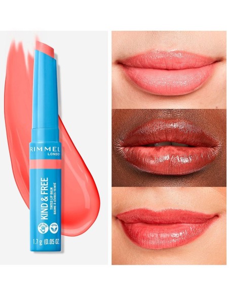 Rimmel Kind %26 Free Tinted Lip Balm 004 Hibiscus Blaze 1.7G