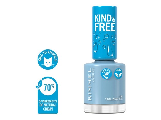 Rimmel Kind %26 Free Nail Polish 152 Tidal Wave...
