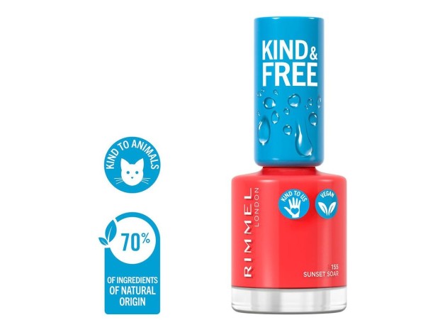 Rimmel Kind %26 Free Nail Polish 155 Sunset...