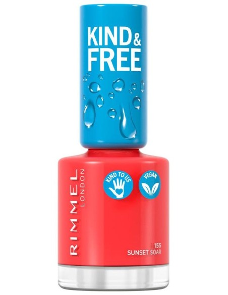 Rimmel Kind %26 Free Nail Polish 155 Sunset Soar 8Ml
