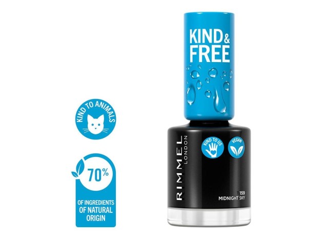 Rimmel Kind %26 Free Nail Polish 159 Midnight...