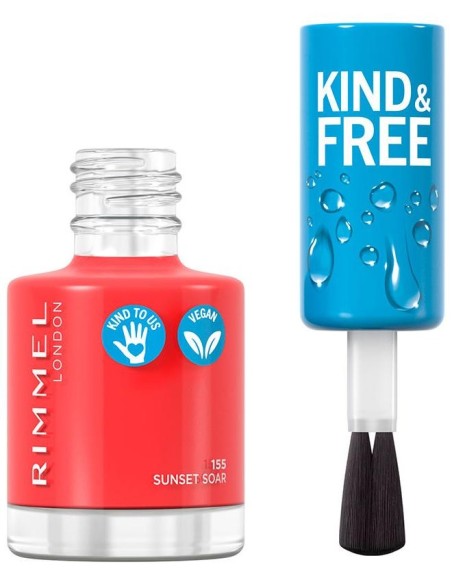 Rimmel Kind %26 Free Nail Polish 155 Sunset Soar 8Ml