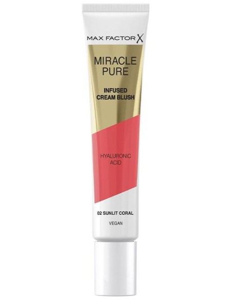Max Factor Miracle Pure Blush En Crema 02-Sunlit Coral 1Ud