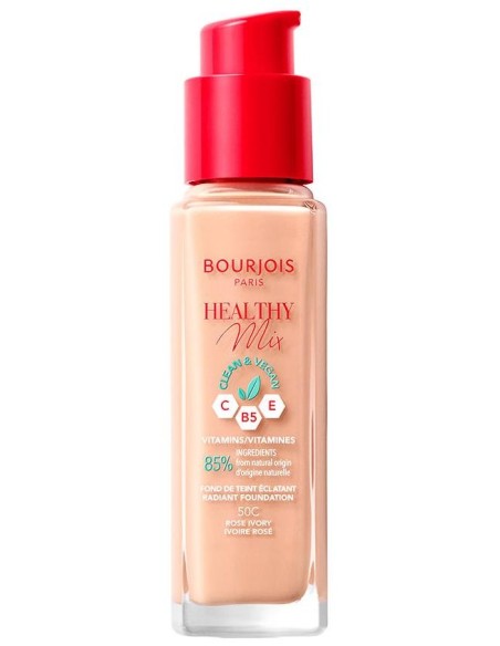Healthy Mix Base De Maquillaje 50C-Rose Ivory 30 Ml
