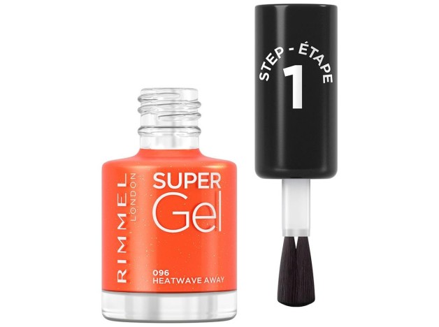 Rimmel Super Gel Nail Polish 96 Heatwave Away 12Ml