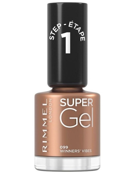 Rimmel Super Gel Nail Polish 99 Winners Vibes 12Ml