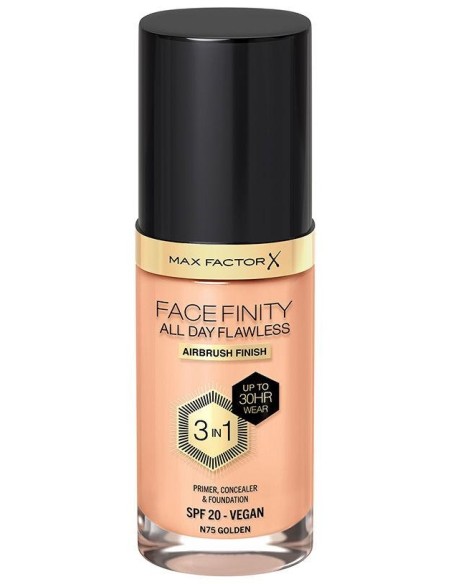 Facefinity 3In1 Primer, Concealer %26 Foundation 75-Golden 30 Ml