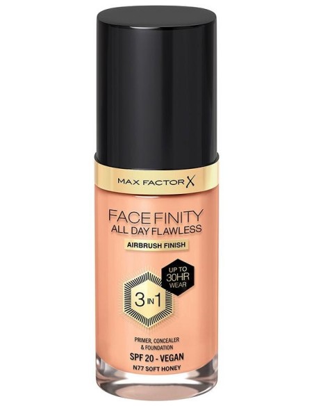 Facefinity 3In1 Primer, Concealer %26 Foundation 77-Soft Honey 30 Ml
