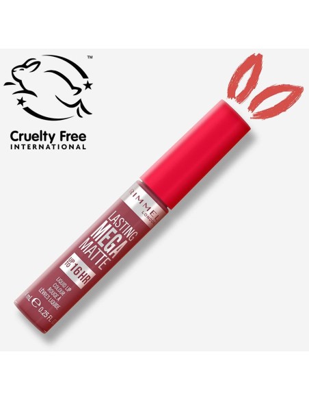 Rimmel Lasting Mega Matte Liquid Lip Colour 900 Ravishing Rose 7.4Ml