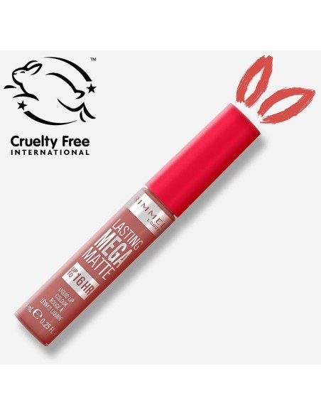 Rimmel Lasting Mega Matte Liquid Lip Colour 709 Strapless 7.4Ml