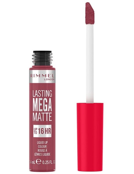 Rimmel Lasting Mega Matte Liquid Lip Colour 900 Ravishing Rose 7.4Ml