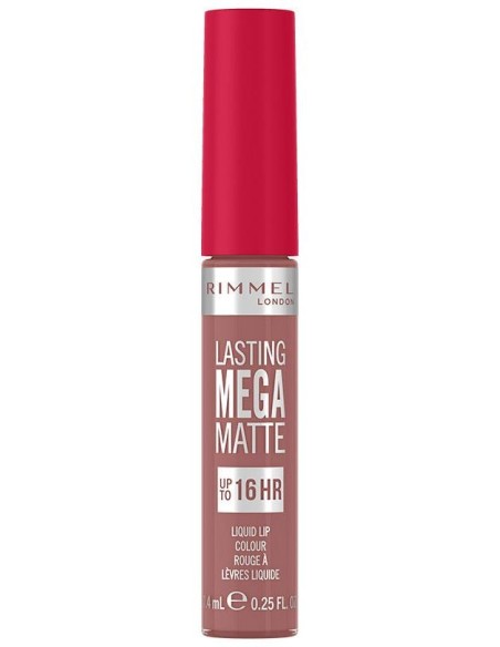 Rimmel Lasting Mega Matte Liquid Lip Colour 709 Strapless 7.4Ml