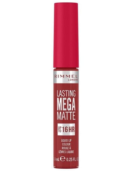 Rimmel Lasting Mega Matte Liquid Lip Colour 500 Fire Starter 7.4Ml