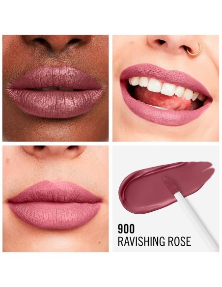 Rimmel Lasting Mega Matte Liquid Lip Colour 900 Ravishing Rose 7.4Ml