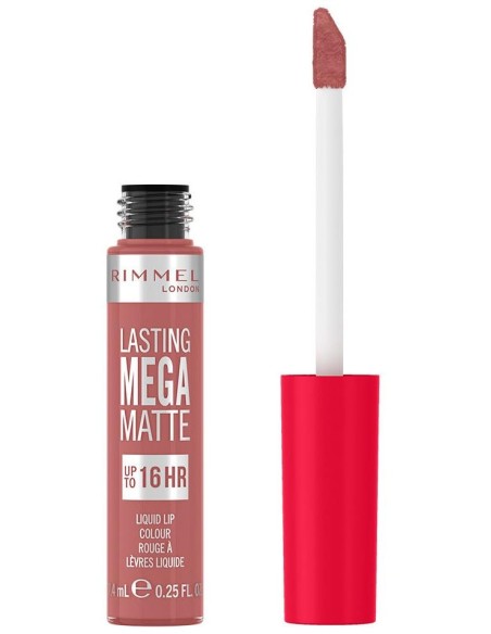 Rimmel Lasting Mega Matte Liquid Lip Colour 110 Blush 7.4Ml