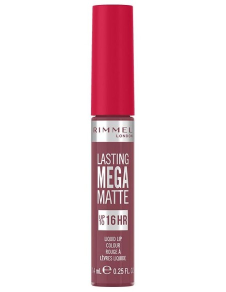 Rimmel Lasting Mega Matte Liquid Lip Colour 900 Ravishing Rose 7.4Ml