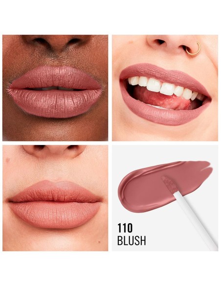 Rimmel Lasting Mega Matte Liquid Lip Colour 110 Blush 7.4Ml