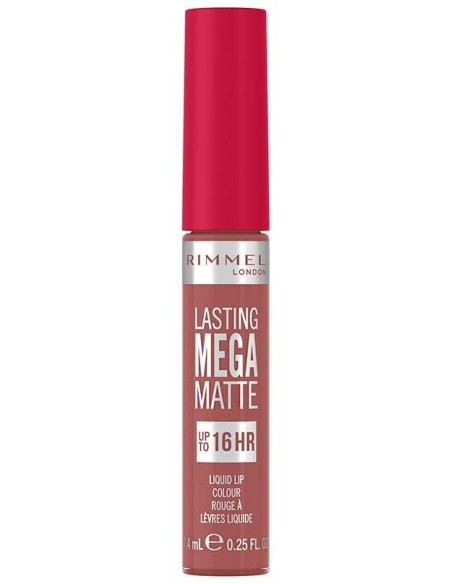 Rimmel Lasting Mega Matte Liquid Lip Colour 110 Blush 7.4Ml