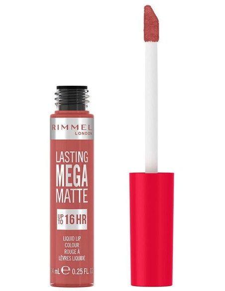 Rimmel Lasting Mega Matte Liquid Lip Colour 200 Pink Blink 7.4Ml